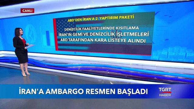 ABD'nin İran Ambargosu ve Ambargo Kaldırma Şartları