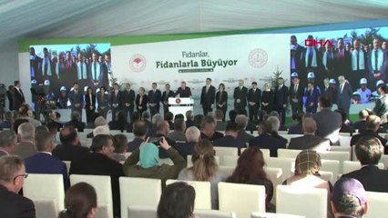Cumhurbaşkanı Erdoğan,fidanlar Fidanlarla Büyüyor Programında Konuştu-5