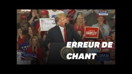 Il y a comme une grosse erreur de calcul dans le chant de ces pro-Trump
