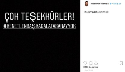 Galatasaraylı Futbolculardan ve Teknik Heyetten Ortak Tepki