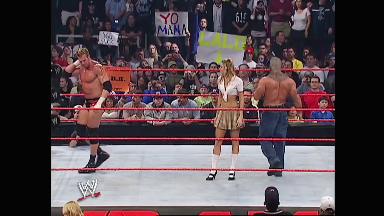Stacy Keibler & Scott Steiner & Test & Mick Foley Segment Raw 12.01.2003 by wwe entertainment