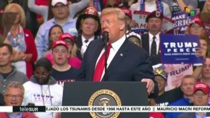 EE.UU.: Trump advierte a los electores de "mafia demócrata"