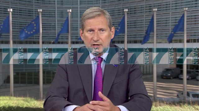 HAHN DEKLARON SE SHQIPERIA PO VRAPON DREJT BE - News, Lajme - Kanali 7