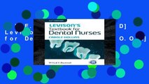 F.R.E.E [D.O.W.N.L.O.A.D] Levison s Textbook for Dental Nurses [E.B.O.O.K]