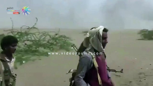 تقدم الجيش اليمنى مدعوما بالتحالف فى معركتى تعز والحديدة