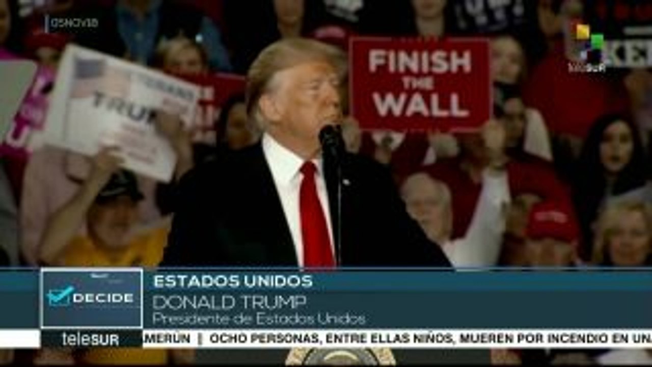 Elecciones legislativas en EE.UU., un referendo a la gestión de Trump