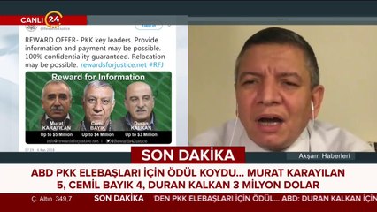 ABD'den PKK elebaşları için ödül