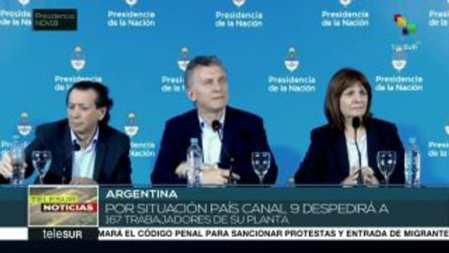 Argentina: Canal 9 despedirá a 167 trabajadores de su planta