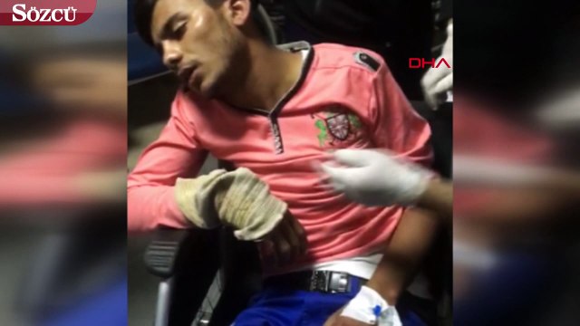 Van’da göçmenleri taşıyan minibüs şarampole yuvarlandı