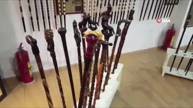 Kültür ve Turizm Bakanı Nuri Ersoy'un Eşi Pervin Ersoy, Devrek Bastonuna Hayran Kaldı