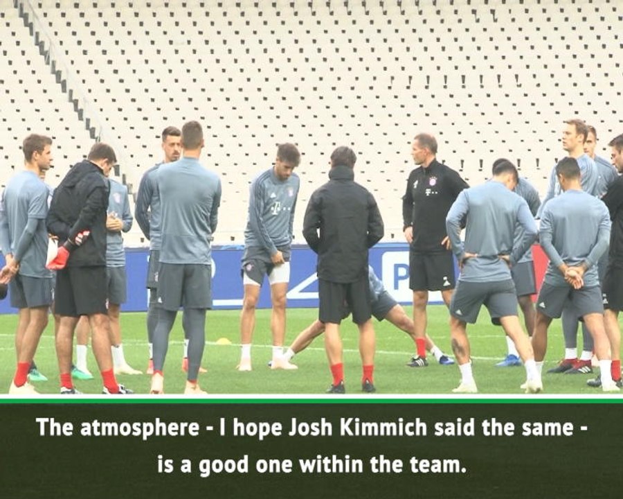 Kovac insists Bayern atmosphere is positive despite poor results