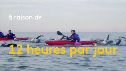 Ross Edgley bat le record du tour de Grande-Bretagne à la nage