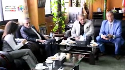 محافظ الإسماعيلية يبحث مع جامعة سيناء دفع عجلة التنمية الشاملة