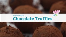 How to Make Chocolate Truffles