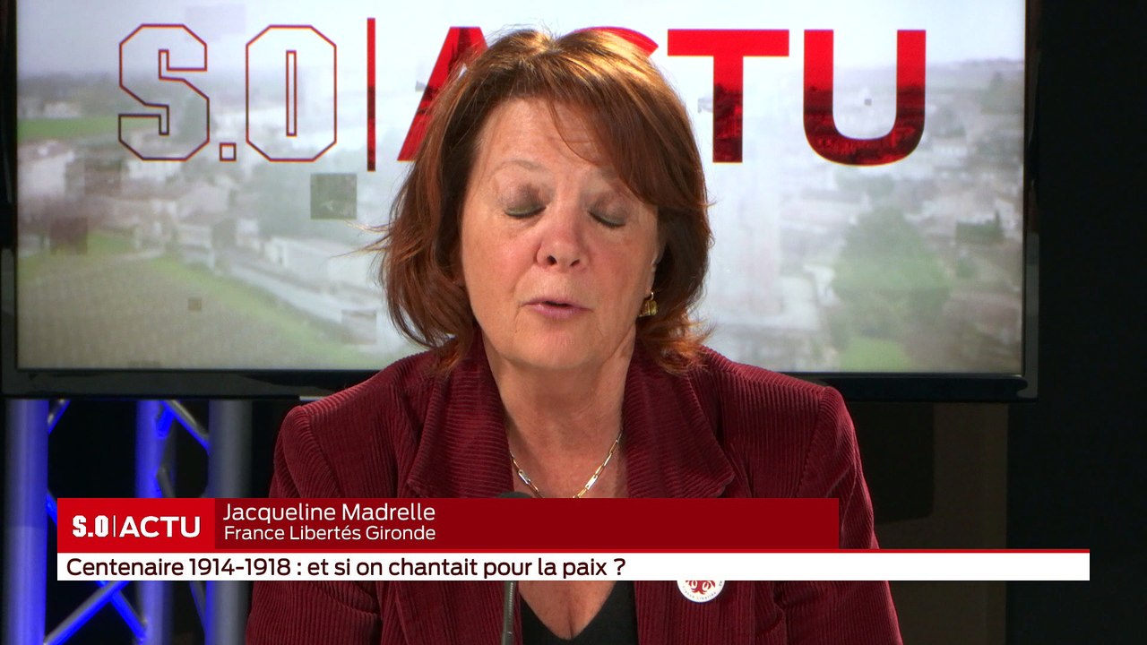 SO Invité - Centenaire 1914 - 1918  et si on chantait pour la paix