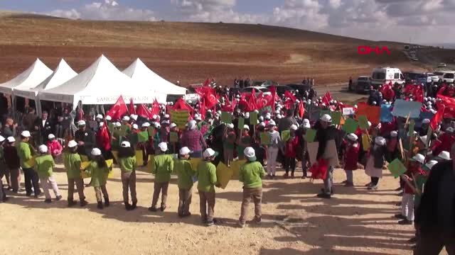 Şanlıurfa Cumhurbaşkanı Erdoğan, Telekonferans Katıldığı Etkinlikte Öğrenciler Fidan Dikti