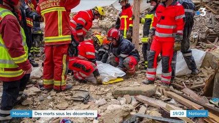Marseille : trois victimes retrouvées, l'espoir s'amenuise