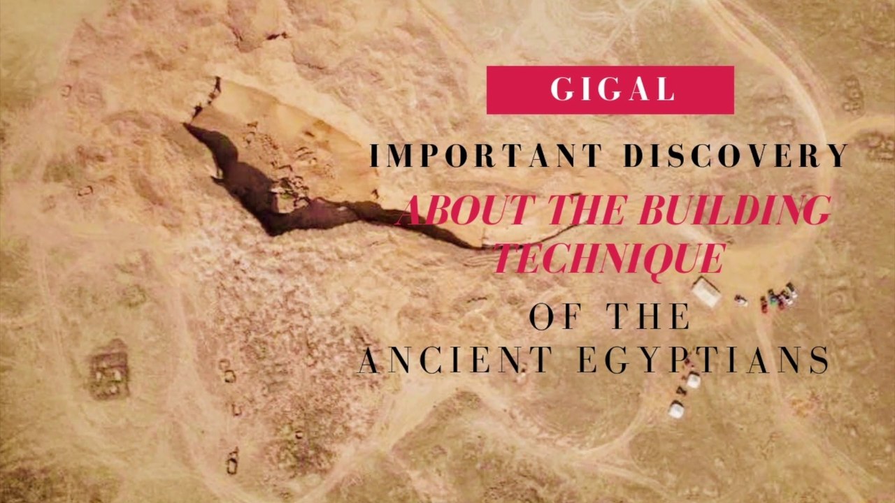 Important discovery about the building technique of the Ancient Egyptians