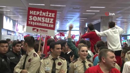 Ampute Milli Takımı'na Coşkulu Karşılama