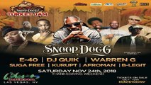 Talent Pound Tours Presents Snoop Dogg, E-40, DJ Quik, Warren G, Suga Free, Kurupt, Afroman & B-Legit Live @ 