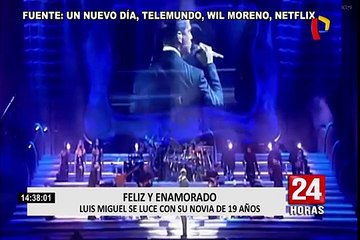 Captan a Luis Miguel junto a su nueva novia de 19 años