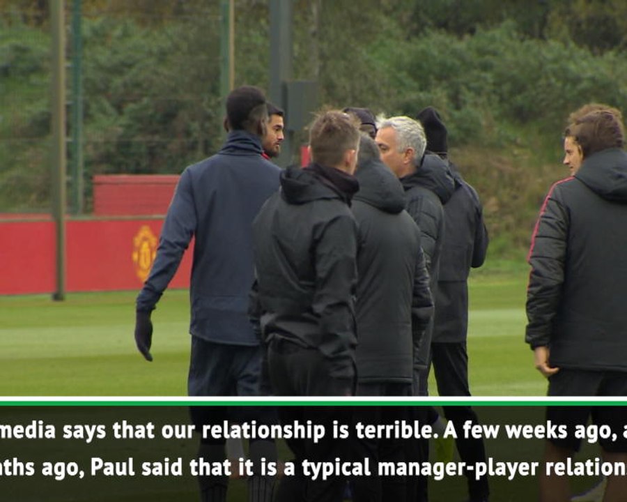 Mourinho insists he has a good relationship with Pogba