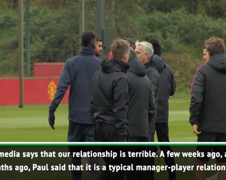 Mourinho insists he has a good relationship with Pogba