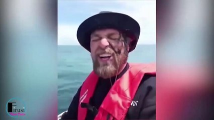 Quand un poulpe te crache toute son encre au visage