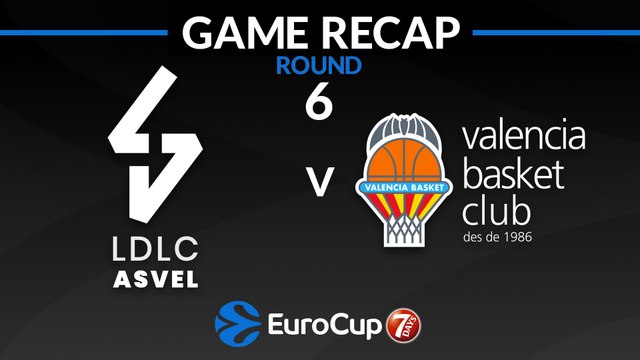 Highlights: LDLC ASVEL Villeurbanne - Valencia Basket