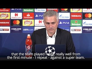 Jose Mourinho Hails 'Fantastic' Win Against Juventus