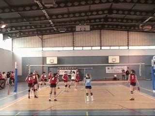 Finale interpôles volley F 2007 Lyon-Sablé set1part2