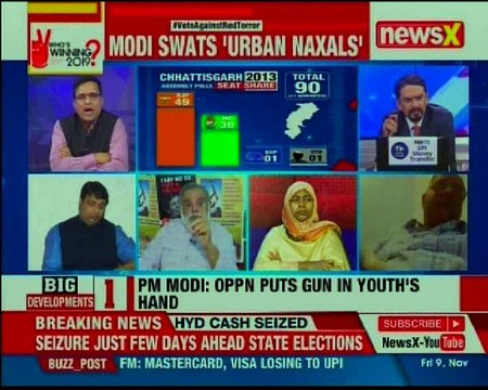 Is time for netas to unite against naxals for India? Will 'Me Too Naxals' stop? Nation at 9