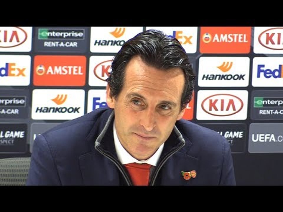 Arsenal 0-0 Sporting - Unai Emery Full Post Match Press Conference - Europa League