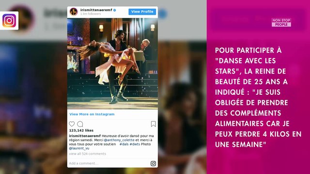 Iris Mittenaere dans DALS 9 : perte de poids, alimentation, ses révélations