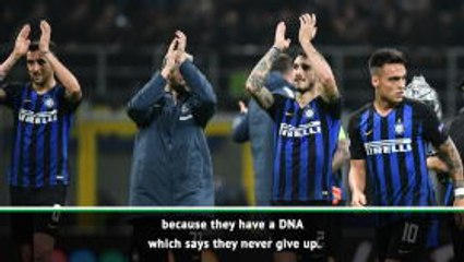 Inter proved they're contenders in Barcelona draw - Valverde