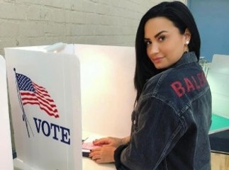 7 Celebrities Who Posted A Midterm Vote-Selfie