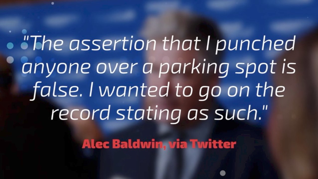 Alec Baldwin Denies Ever Punching Victim