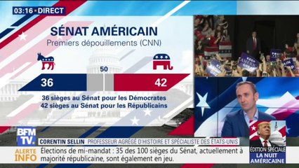 Midterms: "Il vaut mieux pour Trump conserver un Sénat républicain que la Chambre"