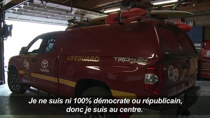 Les Californiens entre surf et bureaux de vote