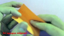 cách xếp hoa hồng bằng giấy origami | origami rose 折り紙 Loi Nguyen Origami tập 12