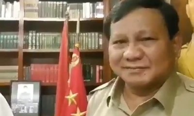 Prabowo Minta Maaf Soal “Tampang Boyolali”