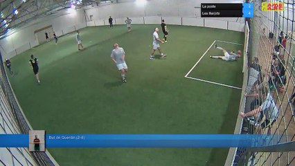 But de Quentin (2-4) - La poste Vs Les Barjots - 06/11/18 21:00 - LIGUE 5 - Poitiers Game Parc