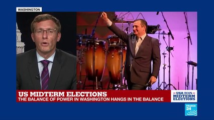 US Midterm Elections: "No big blue wave,  maybe a blue ripple, as the White House is saying right now"