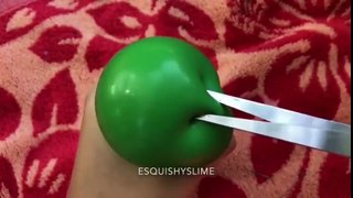 Cutting Open Stress Balls - Satisfying Slime ASMR Video #33