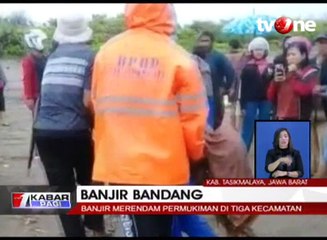 Banjir Bandang di Tasikmalaya, Tiga Orang Tewas
