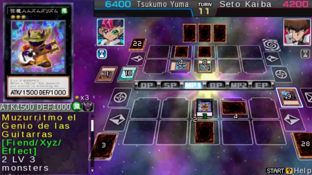 Yu-Gi-Oh! ARC V Tag Force PSP - Sinfonía Xyz VS Choque de Dragones