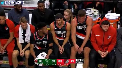 Giannis Antetokounmpo Full Highlights 20181106 Bucks vs Blazers   23 Pts, 6 Asts, 9 DUNKS![1]