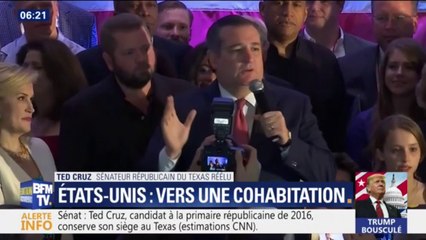 Réélu sénateur du Texas, le républicain Ted Cruz estime que "cette élection était un concours"