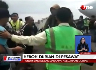 Sriwijaya Air Minta Maaf dan Bantah Angkut 3 Ton Durian