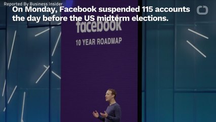 Facebook Suspends Accounts On Election Day